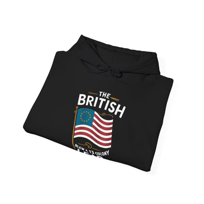 The British Blew a 13 Colony Lead - Unisex Heavy Blend™ Hooded Sweatshirt