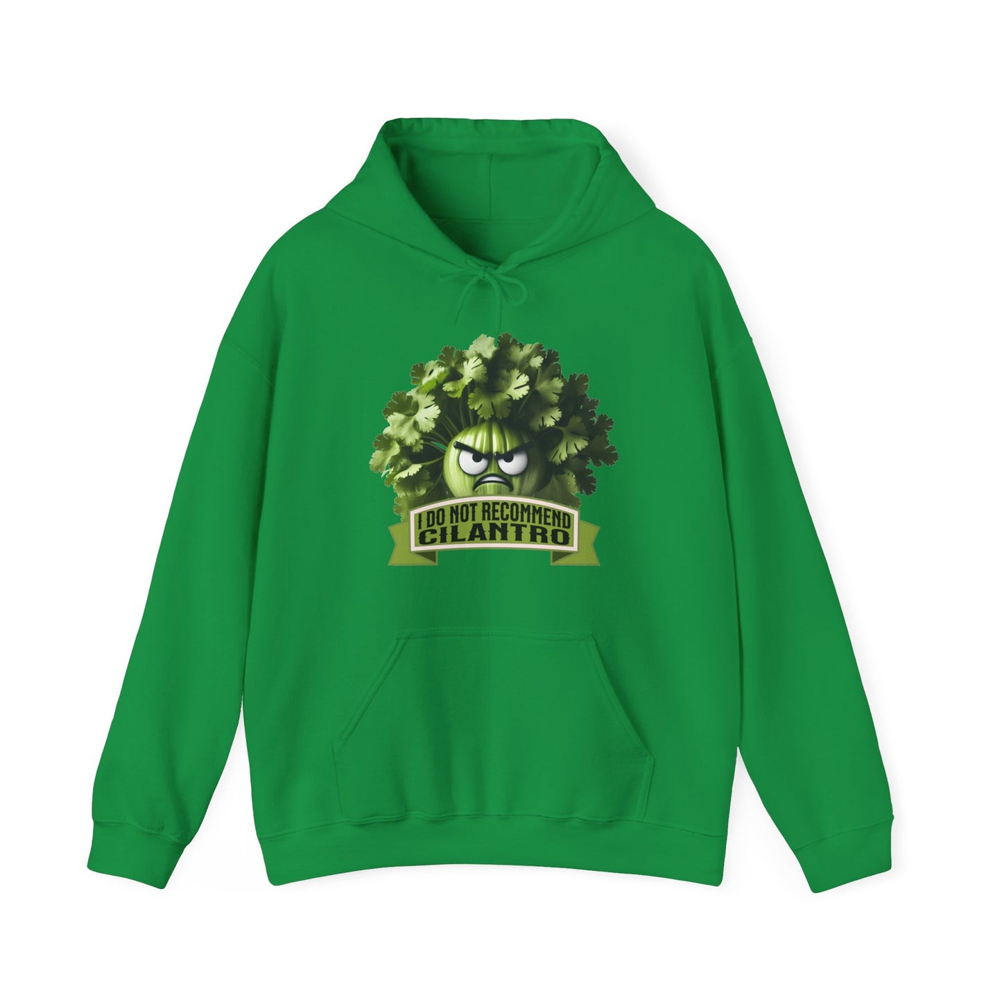 I Do Not Recommend Cilantro Funny - Unisex Heavy Blend™ Hooded Sweatshirt