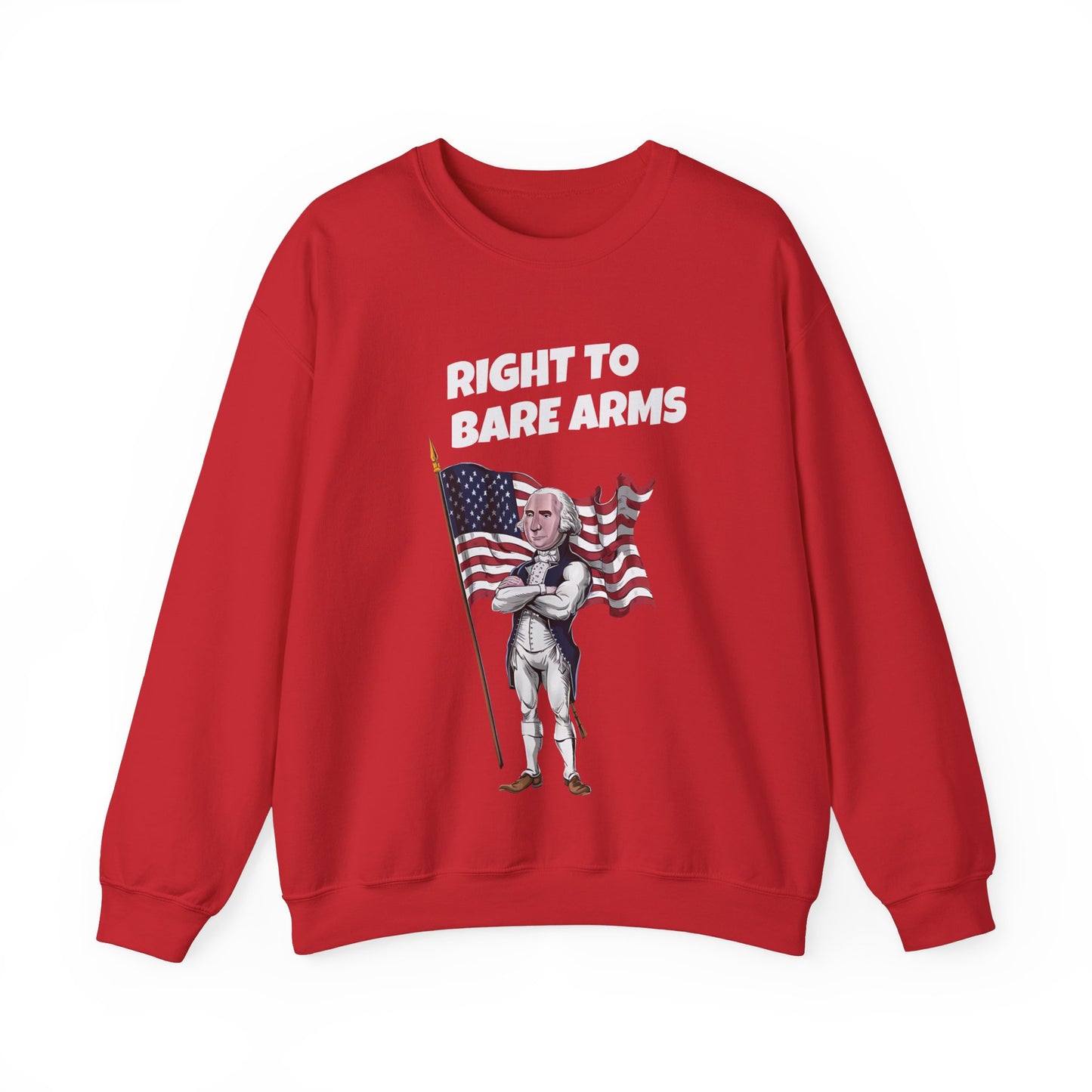 Right To Bare Arms - Unisex Heavy Blend™ Crewneck Sweatshirt