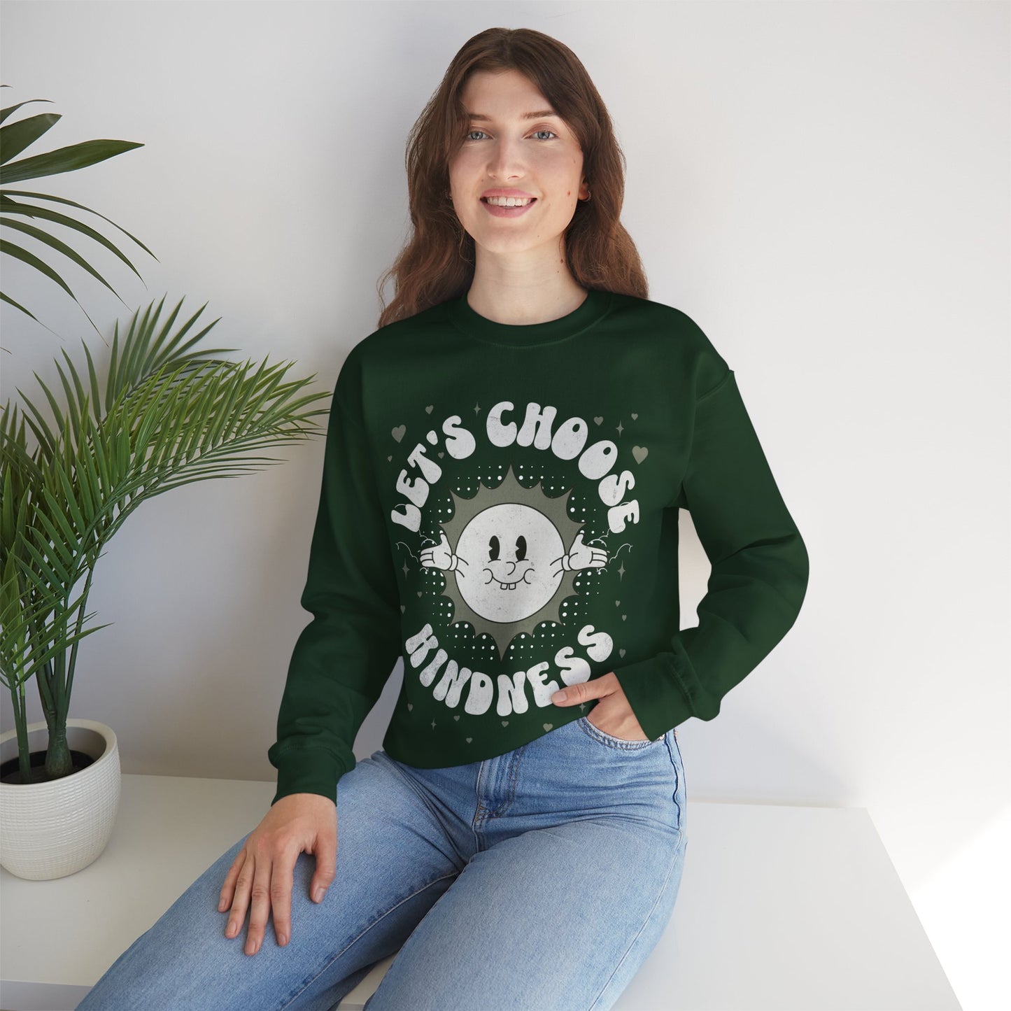 Let's Choose Kindness - Unisex Heavy Blend™ Crewneck Sweatshirt