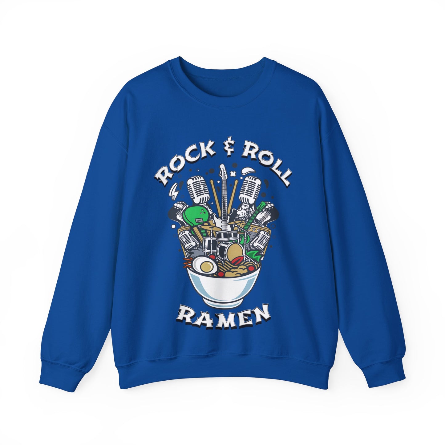 Rock & Roll Ramen - Unisex Heavy Blend™ Crewneck Sweatshirt