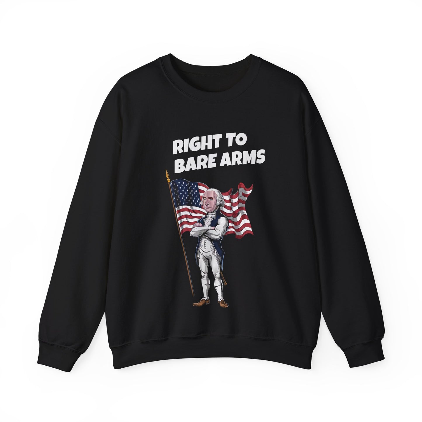 Right To Bare Arms - Unisex Heavy Blend™ Crewneck Sweatshirt