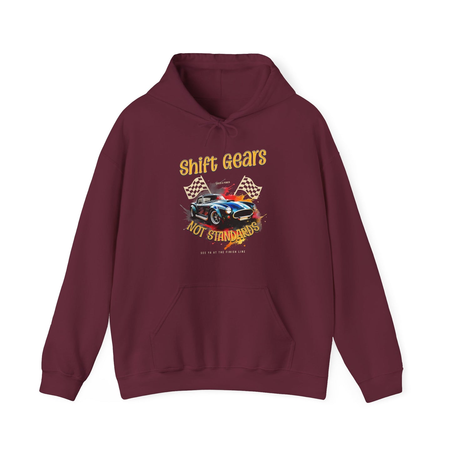 Shift Gears Not Standards - Unisex Heavy Blend™ Hooded Sweatshirt