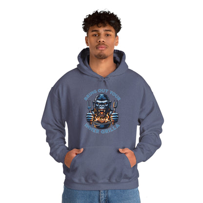 Bring Out Your Inner Grilla - Unisex Heavy Blend™ Hooded Sweatshirt