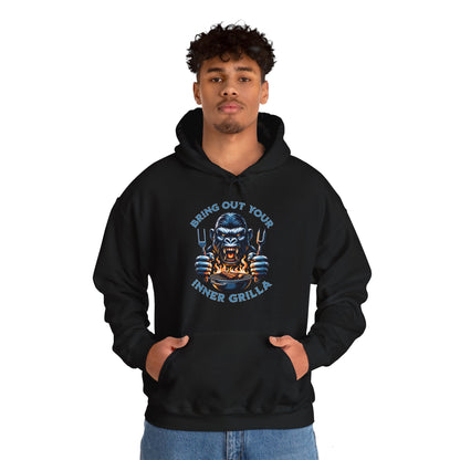 Bring Out Your Inner Grilla - Unisex Heavy Blend™ Hooded Sweatshirt