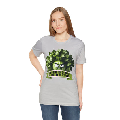 I Do Not Recommend Cilantro Funny - Unisex Jersey Short Sleeve Tee