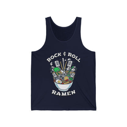 Rock & Roll Ramen - Unisex Jersey Tank