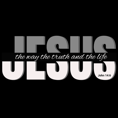 Jesus The Way The Truth and The Life - John 14:6 - Unisex Ultra Cotton Long Sleeve Tee