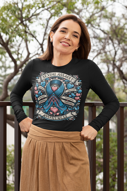 Sexual Assault Awareness - Unisex Ultra Cotton Long Sleeve Tee