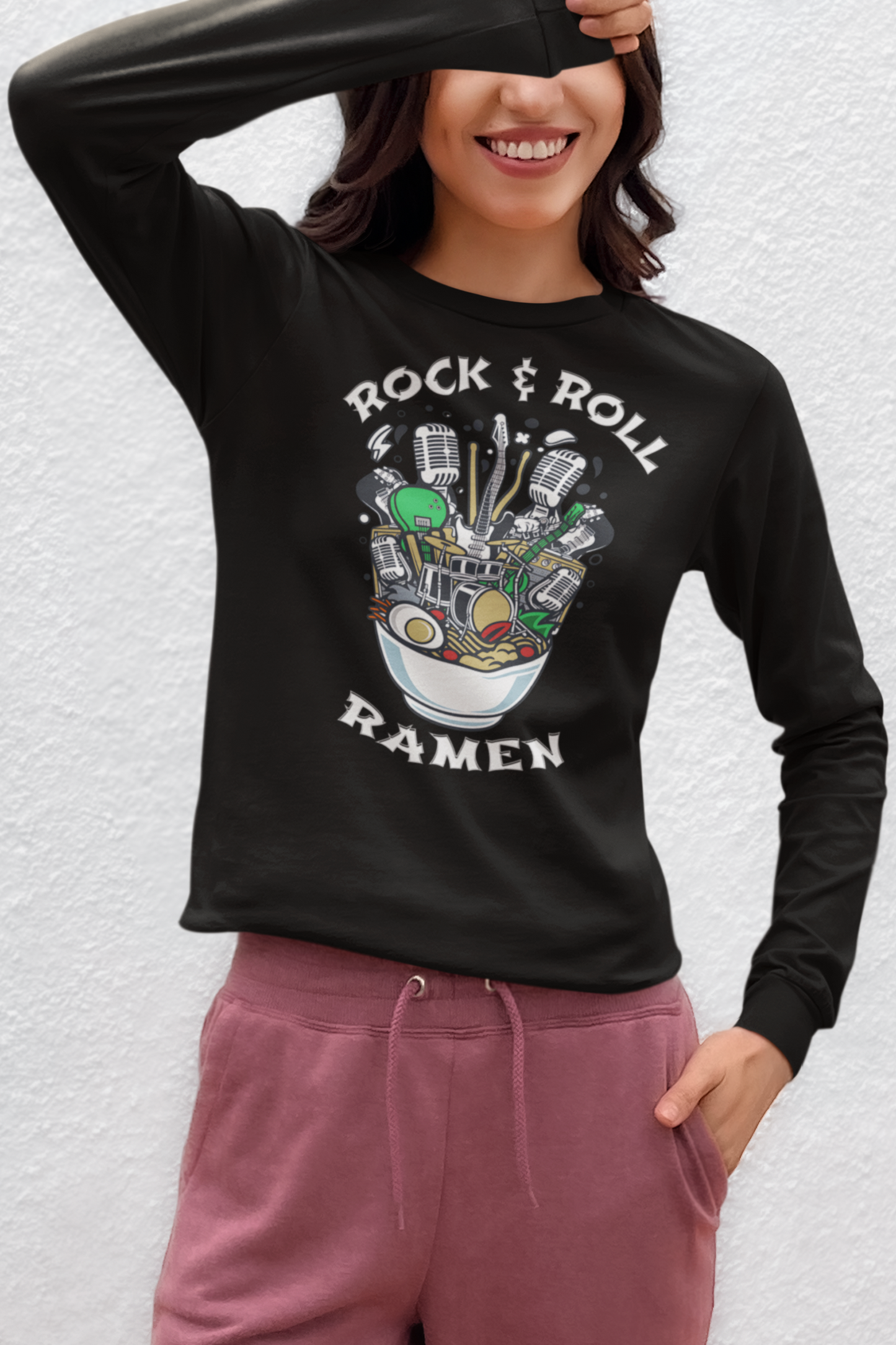 Rock & Roll Ramen - Unisex Ultra Cotton Long Sleeve Tee