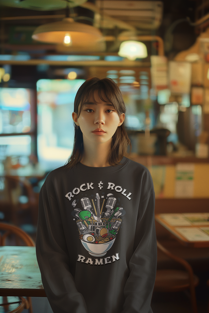 Rock & Roll Ramen - Unisex Heavy Blend™ Crewneck Sweatshirt