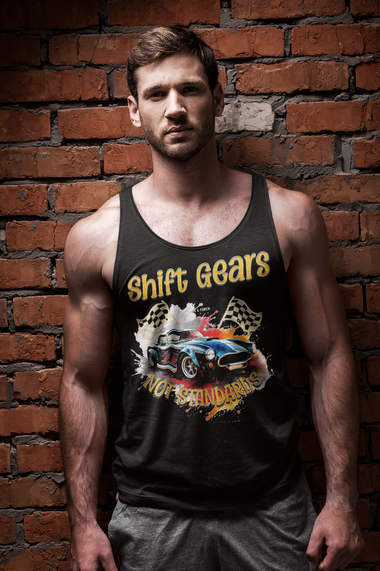 Shift Gears Not Standards Inspirational - Unisex Jersey Tank