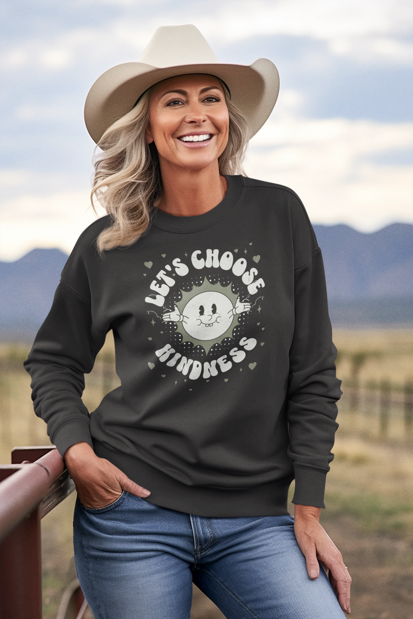 Let's Choose Kindness - Unisex Heavy Blend™ Crewneck Sweatshirt