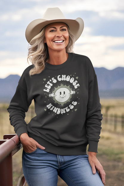 Let's Choose Kindness - Unisex Heavy Blend™ Crewneck Sweatshirt