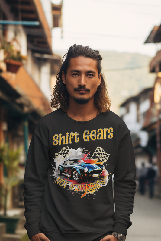 Shift Gears Not Standards Inspirational - Unisex Heavy Blend™ Crewneck Sweatshirt