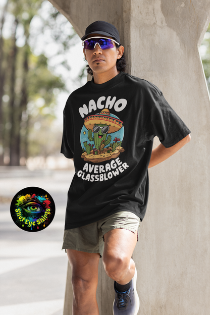 Unisex Heavy Cotton Tee - Nacho Average Glass Blower