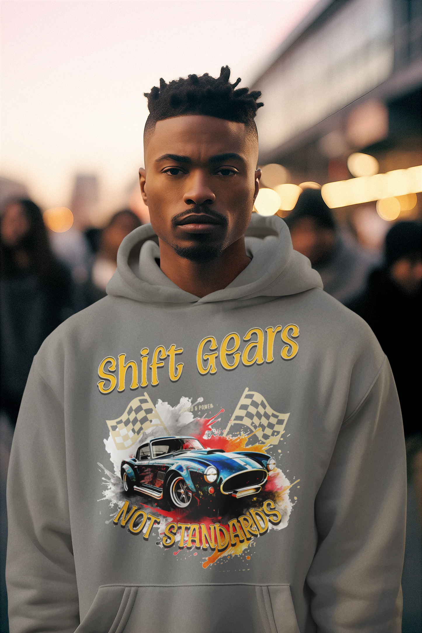 Shift Gears Not Standards - Unisex Heavy Blend™ Hooded Sweatshirt